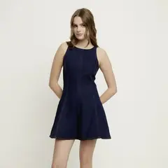 SYBILLA - Vestido Corto Para Mujer Algodón