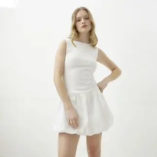 SYBILLA - Vestido Corto Casual para Mujer