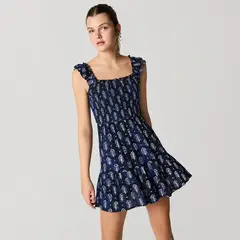 SYBILLA - Vestido Corto con Estampado para Mujer