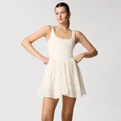 SYBILLA - Vestido Corto Para Mujer Algodón