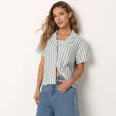 SYBILLA - Camisa Mujer Manga corta