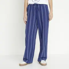 SYBILLA - Pantalón Recto Mujer Tiro alto