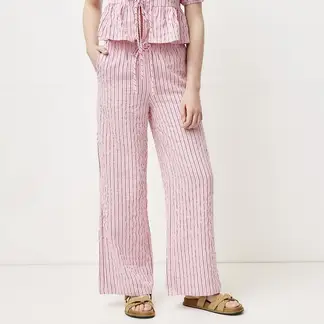 SYBILLA - Pantalón Recto Mujer Tiro Alto