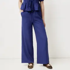 SYBILLA - Pantalón Recto Mujer Tiro Alto