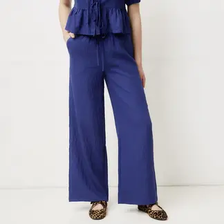 SYBILLA - Pantalón Recto Mujer Tiro Alto