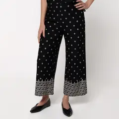APOLOGY - Pantalón Wide leg Mujer Tiro alto