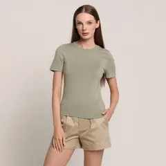 BASEMENT - Camiseta Mujer de Rayas