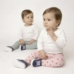 YAMP - Legging para Bebé niña Pack de 2 unidades de Algodón