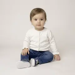 YAMP - Saco para Bebé niña con Boleros de Algodón
