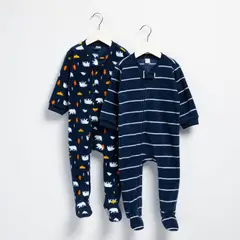 YAMP - Pijamas para Bebé niño pack de 2 unidades con Estampado