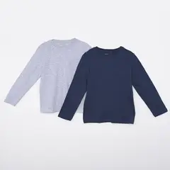 YAMP - Camiseta para Niño Manga larga de Algodón