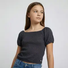 ELV - Blusa para Niña Manga corta