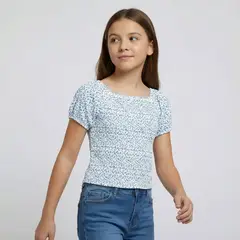 ELV - Blusa para Niña Manga corta