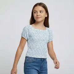 ELV - Blusa para Niña Manga corta