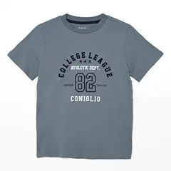 CONIGLIO - Camiseta para Niño con Logo Manga corta de Algodón