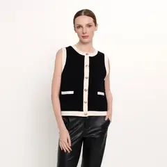 BASEMENT - Chaleco Mujer Regular fit