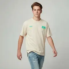 FEDERATION - Camiseta para Niño con Estampado de Algodón