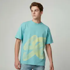 FEDERATION - Camiseta para Niño con Estampado de Algodón