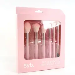 SYBILLA - Brochas de maquillaje Set De Brochas Para Maquillaje Y Neceser