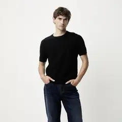BASEMENT - Camiseta Hombre de Algodón