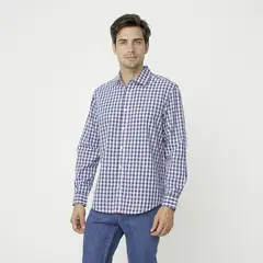 NEWPORT - Camisa Hombre Manga larga Regular fit de Algodón