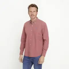 LA MARTINA - Camisa Hombre Manga larga Regular fit de Algodón