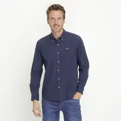LA MARTINA - Camisa Hombre Manga larga Regular fit de Algodón