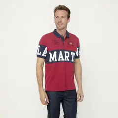 LA MARTINA - Camiseta polo Hombre de Algodón