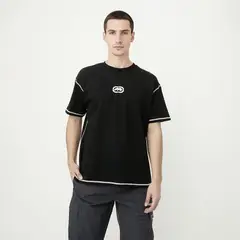 ECKO - Camiseta Hombre con Logo de Algodón