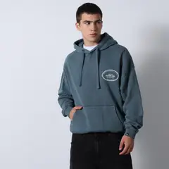 DENIMLAB - Hoodie Hombre Con Logo De Algodón