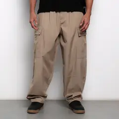 DENIMLAB - Pantalón Cargo Hombre Baggy Largo 32