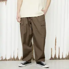 DENIMLAB - Pantalón Cargo Hombre Baggy Largo 32