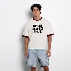 DENIMLAB - Camiseta Hombre con Estampado
