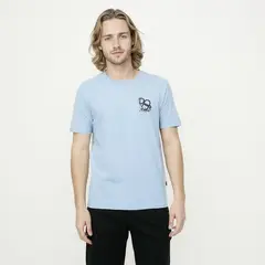 DOO AUSTRALIA - Camiseta Hombre Manga Corta con Logo de Algodón