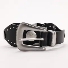 DENIMLAB - Cinturón Sintet CIA105I26F BLACK S/M