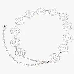 SYBILLA - Cinturón Sintet CIS100AI26 GOLD ST