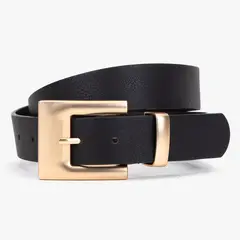 BASEMENT - Cinturón Sintet CIB203AI26 BLACK M/L