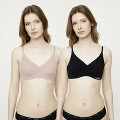 BENETTON - Bralettes Pack de 2 Sin varilla