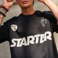 STARTER - Camiseta Hombre con Logo de Algodón