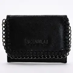 DENIMLAB - Billetera BIA103I26L BLACK ST