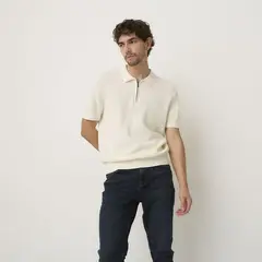 BASEMENT - Saco Hombre Tejido