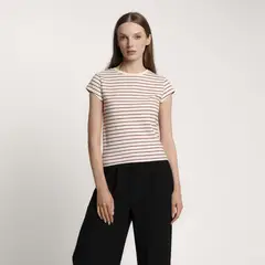 BASEMENT - Camiseta Mujer Manga corta de Algodón