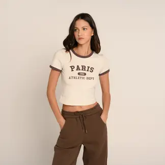 DOO AUSTRALIA - Camiseta Mujer Manga corta de Algodón Doo