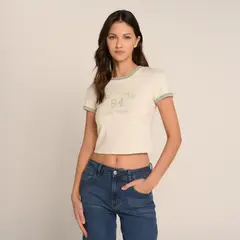 DOO AUSTRALIA - Camiseta Mujer Manga corta de Algodón Doo