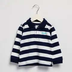 YAMP - Camiseta manga larga para Bebé niño de Algodón