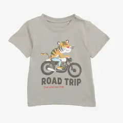 YAMP - Camiseta para Bebé niño en Algodón