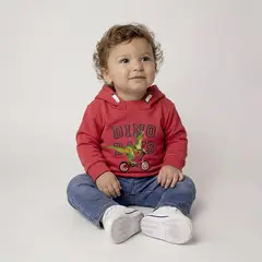 YAMP - Saco Con capucha para Bebé niño con Estampado de Algodón