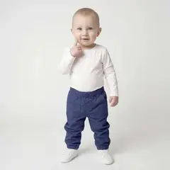 YAMP - Pantalón Bebé para niño de Algodón