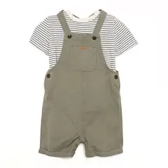 YAMP - Sets Jardinera + Camiseta manga corta para Bebé niño en Algodón
