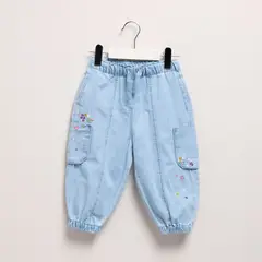 YAMP - Pantalón para Bebé niña de Algodón